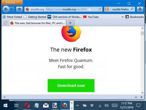 older versions of firefox video downloader